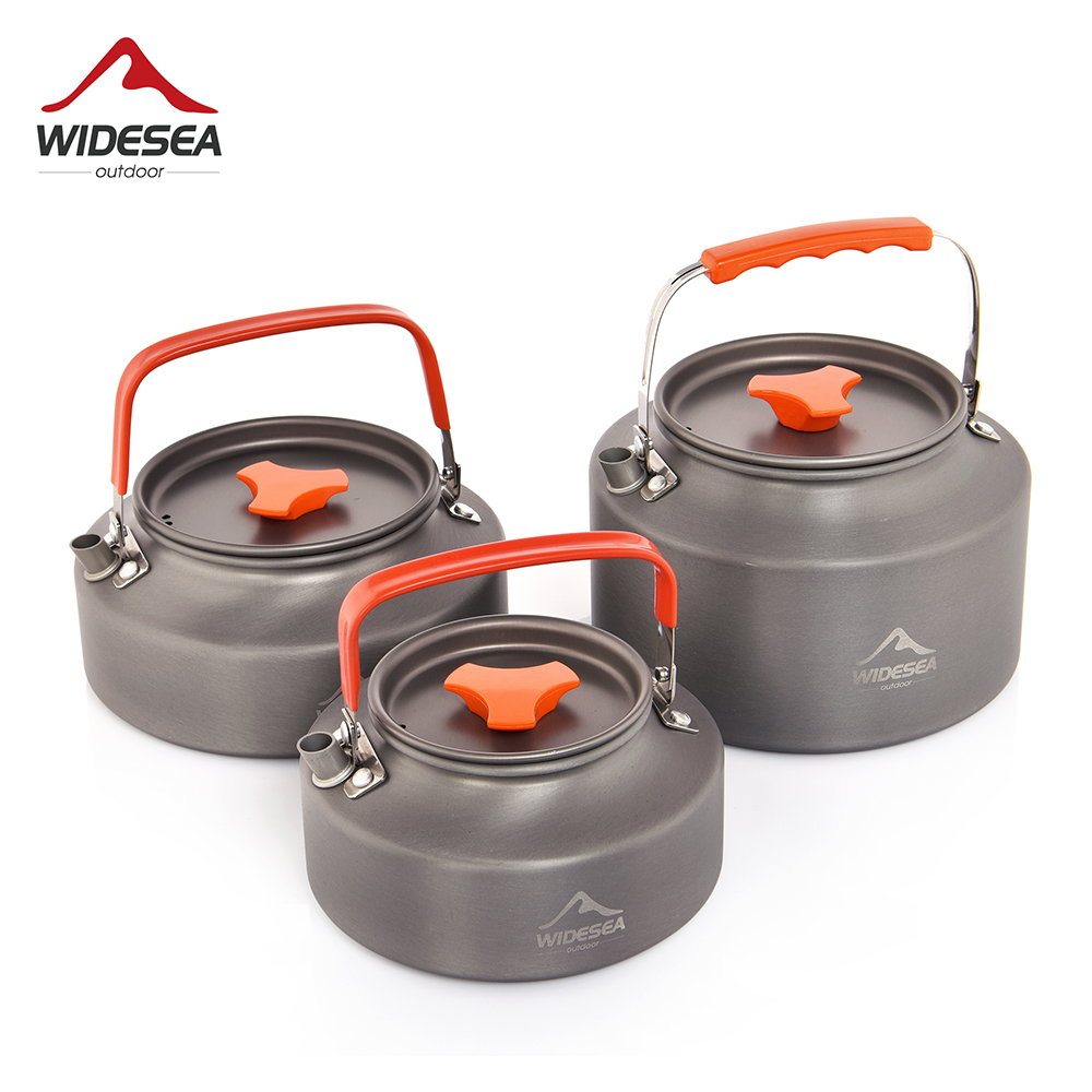 Camping Cooking Food - Widesea 1.1L 2L1.5L التخييم غلاية ماء