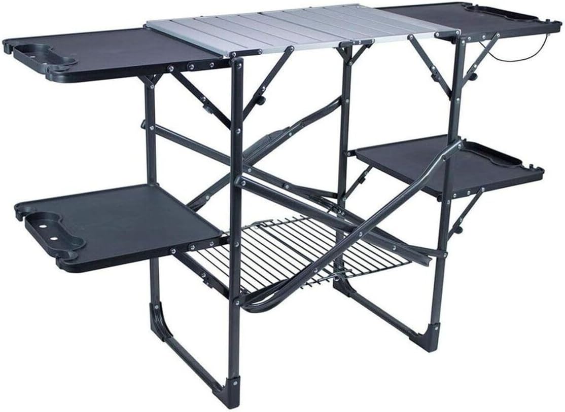 Camping Cooking Top - طاولة مطبخ محمولة قابلة للطي مع