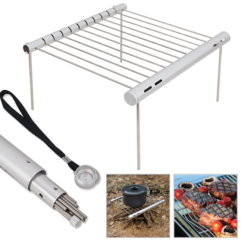 Camp Grill Portable Folding - D5 جيب صغير شواء شواء المحمولة