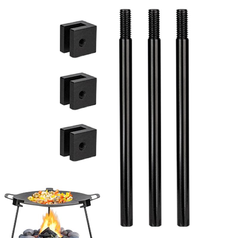 Camping Cooking Fire Stove - حامل ثلاثي للتخييم للطهي في الهواء