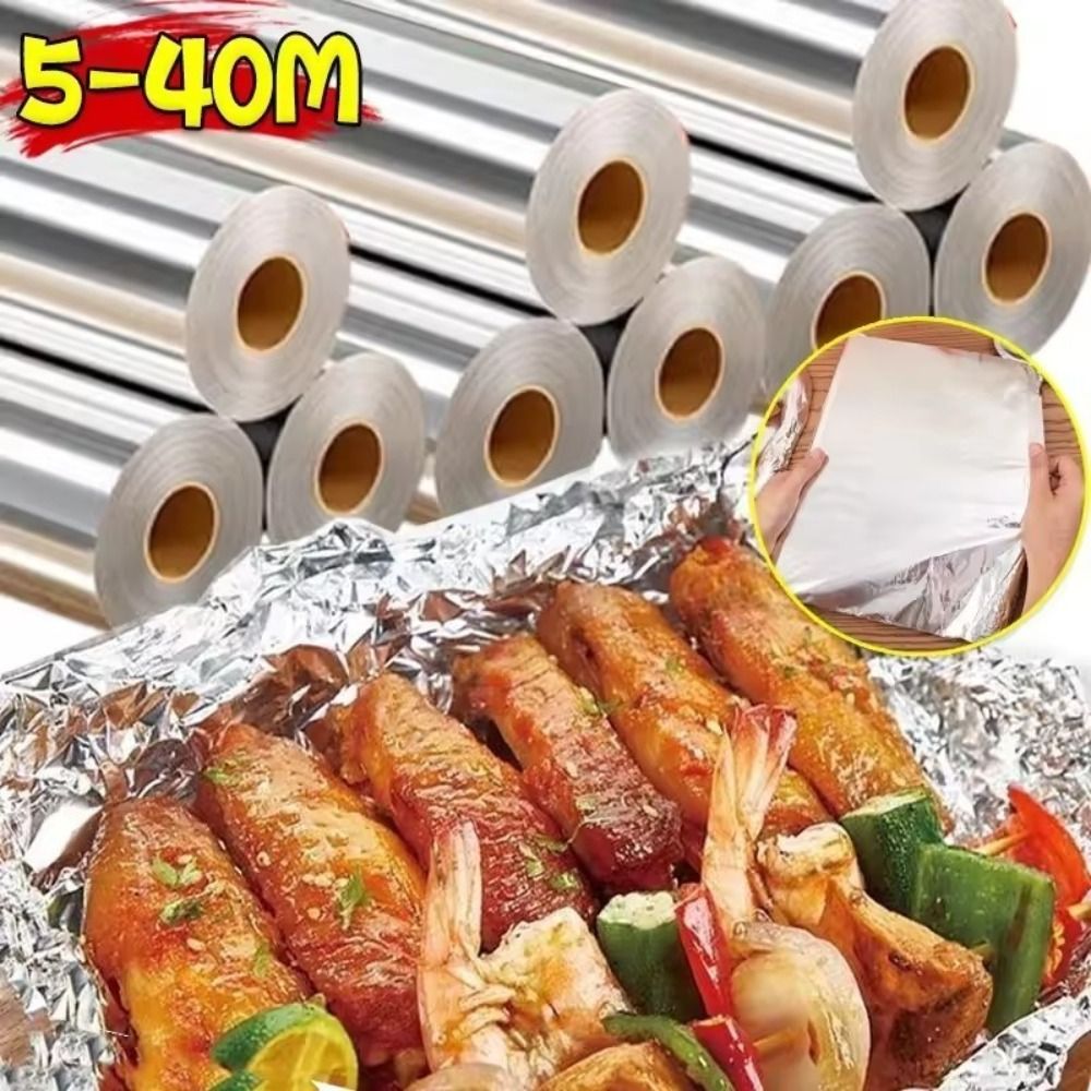 Aluminum Foil Heavy Duty - ورق قصدير سميك غير لاصق للاستخدام