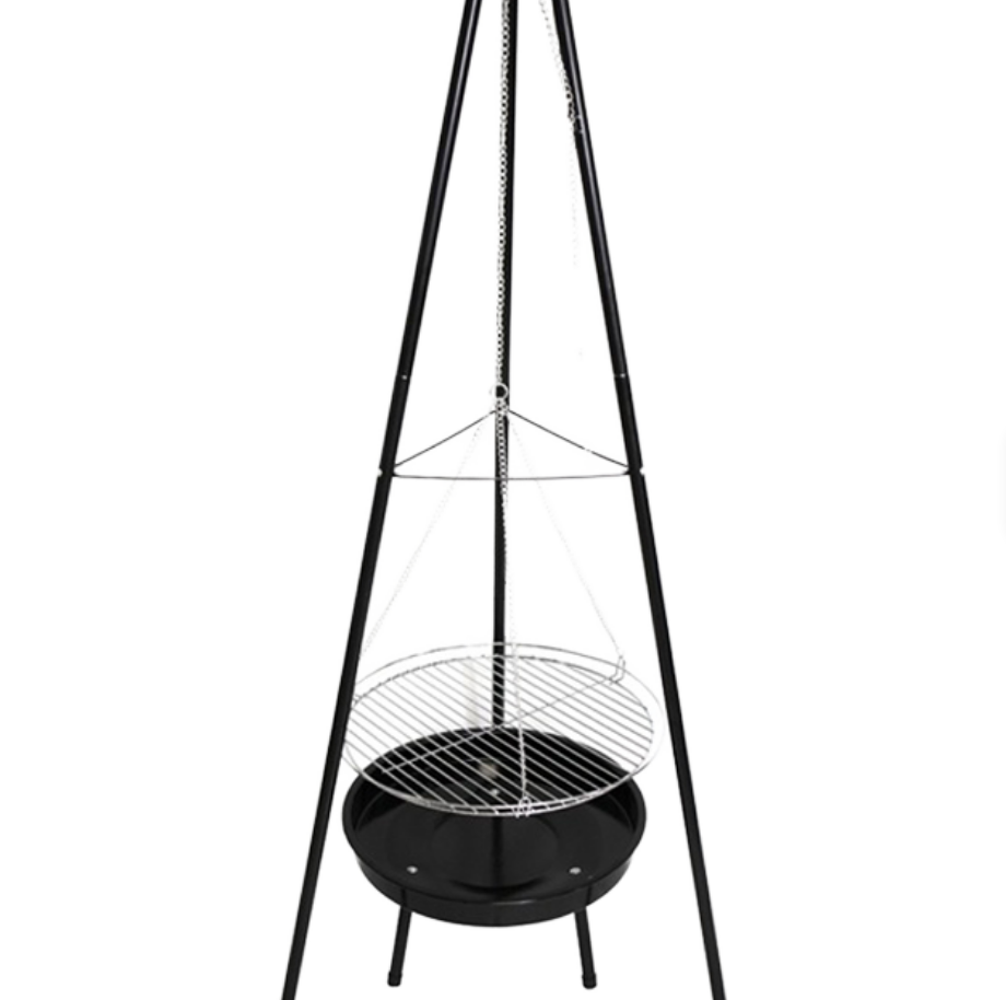Camping Cooking Fire Stove - شواية باربكيو ثلاثية القوائم شديدة التحمل