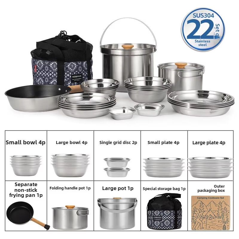 Camping Cooking Utensil Bag - NOBANA أحدث في الهواء الطلق أوانٍ