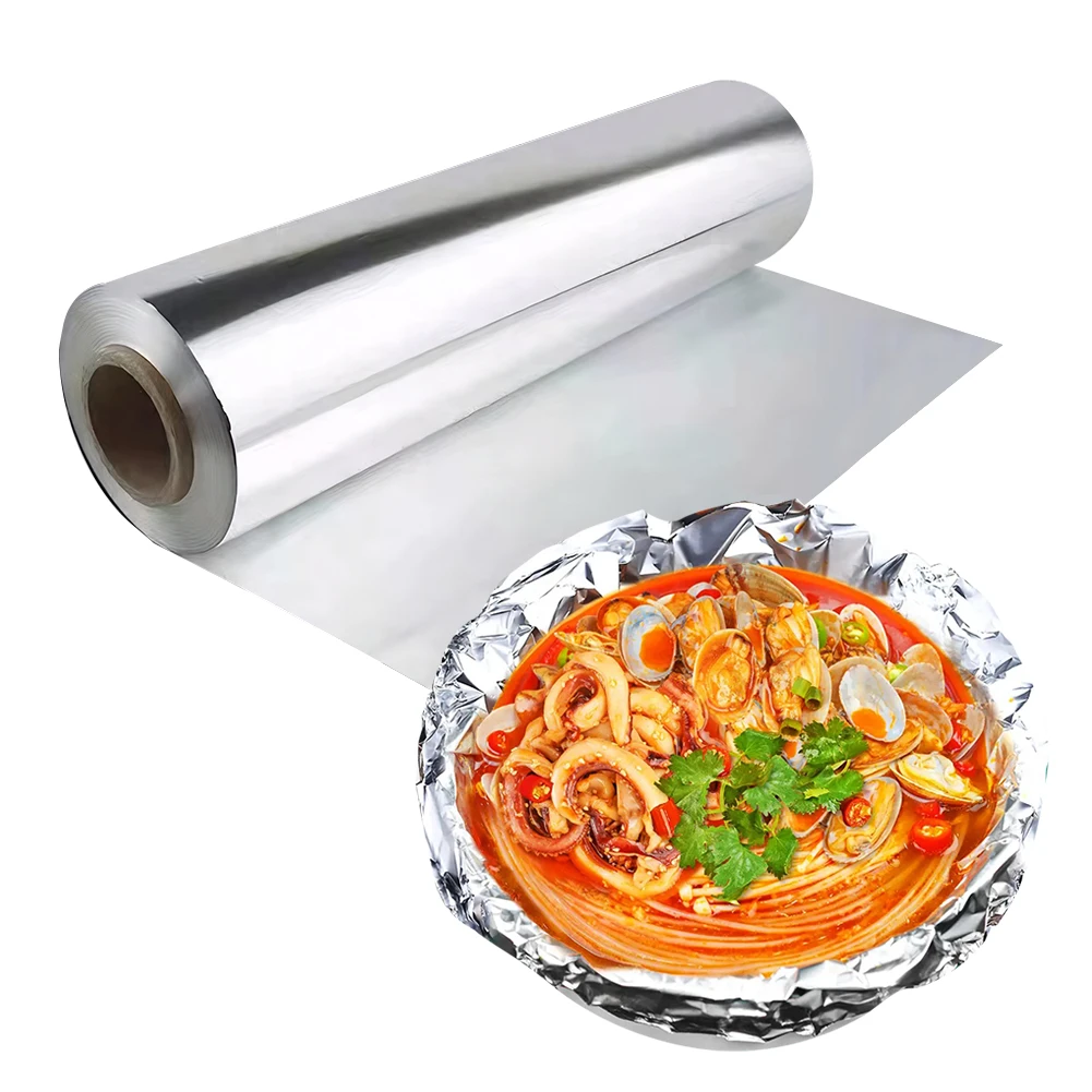 Aluminum Foil Heavy Duty - 1 حزمة الغذاء الصف القصدير القابل