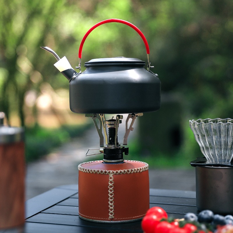 Camping Cooking Fire Stove - نزهة التخييم موقد صغير متكامل مع