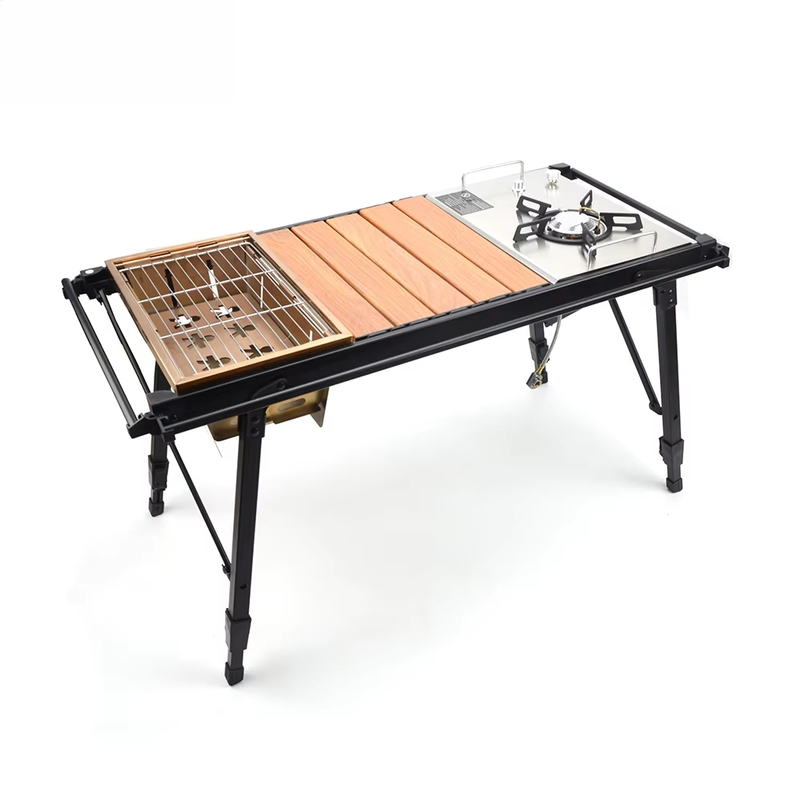 Camp Grill Portable Folding - طاولة تخييم قابلة للطي وقابلة للإزالة