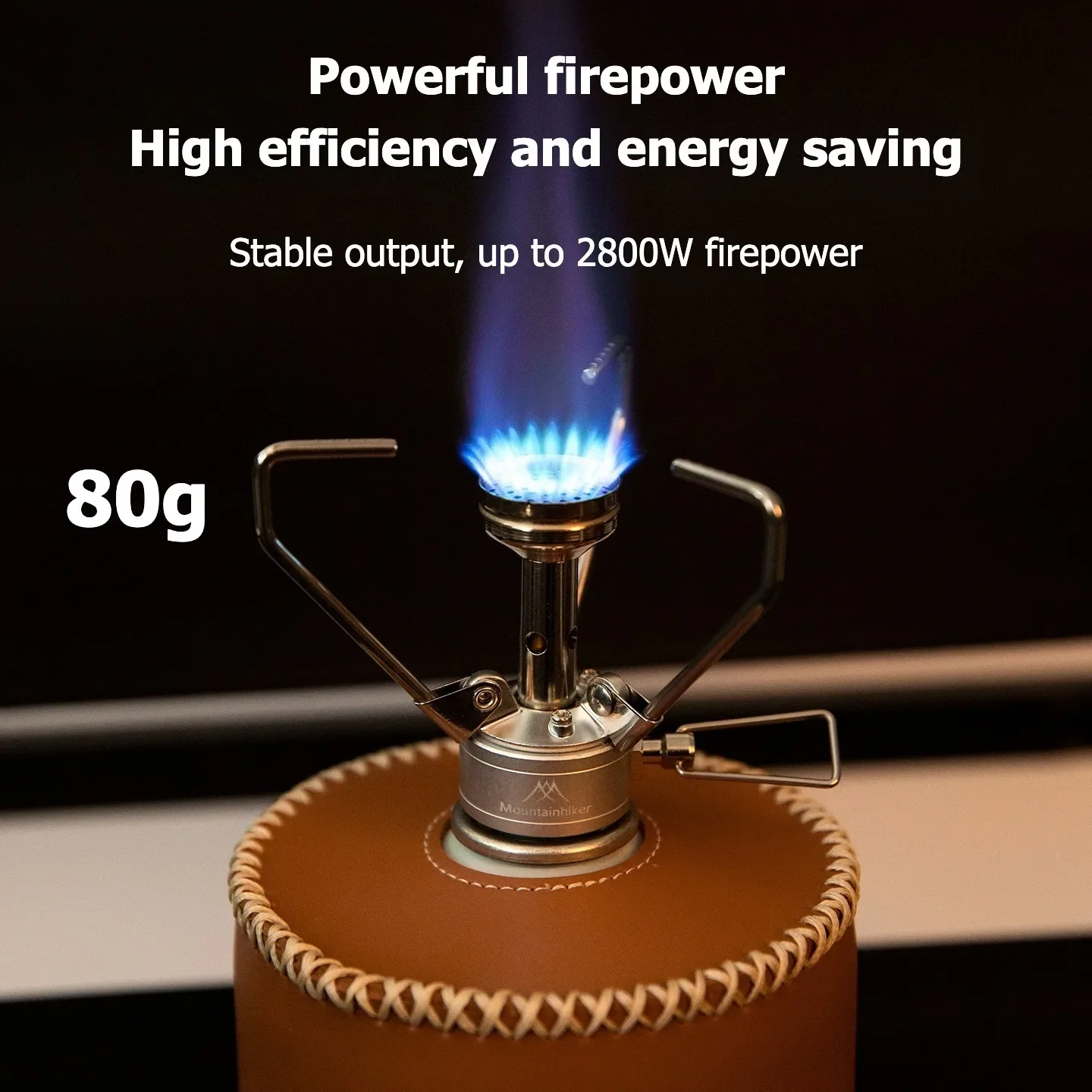 Camping Cooking Heater - موقد تخييم محمول مدمج من الفولاذ