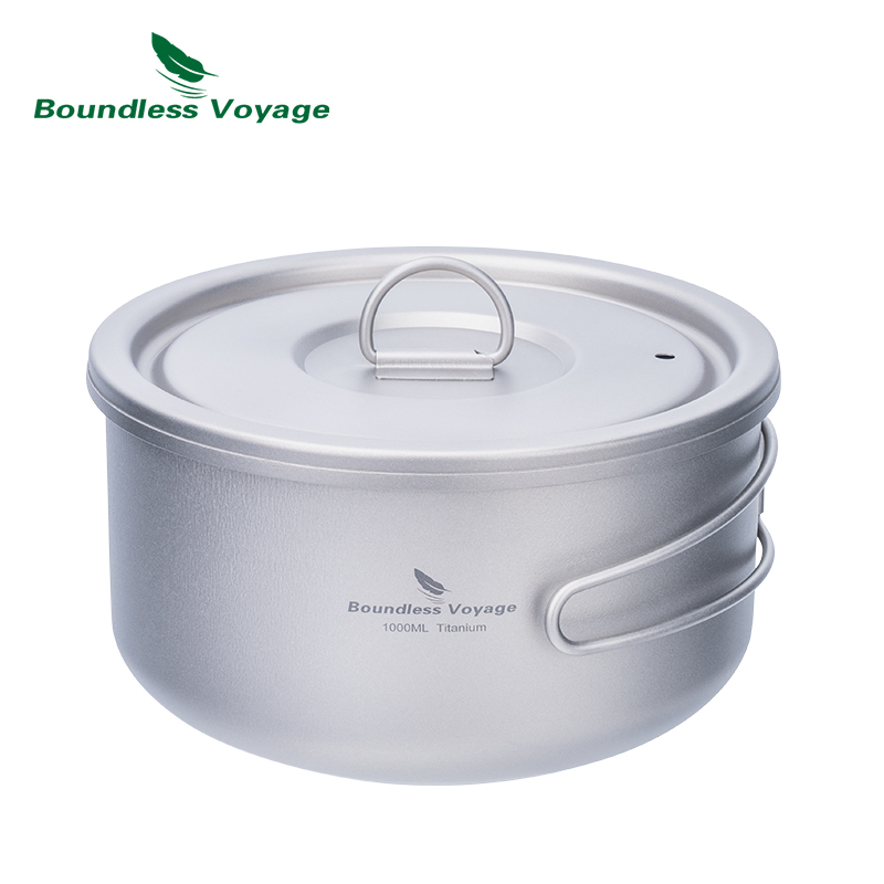 Camping Cooking Tin - وعاء تخييم من التيتانيوم بدون حدود