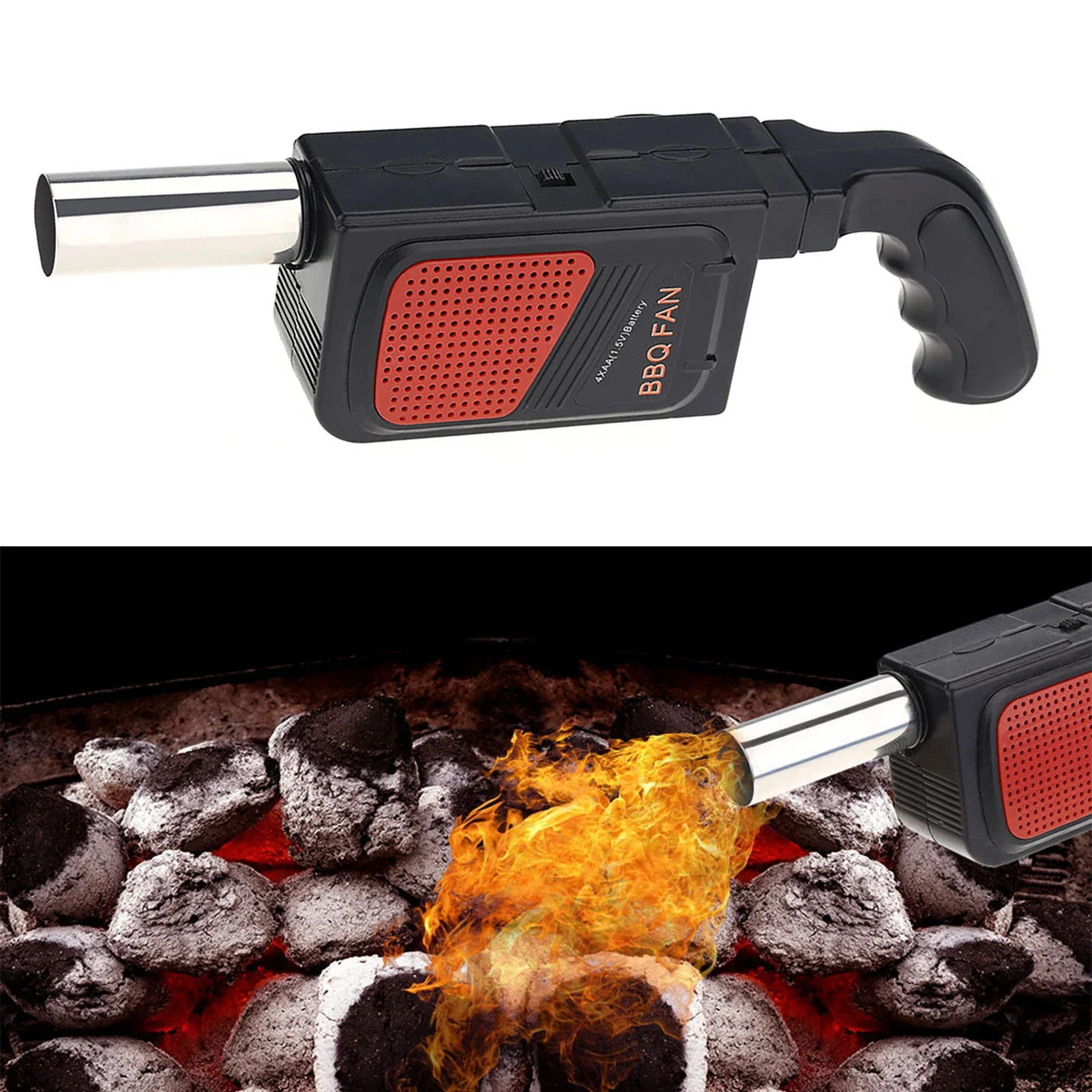 Camping Cooking Device - مروحة شواء كهربائية محمولة باليد للاستخدام