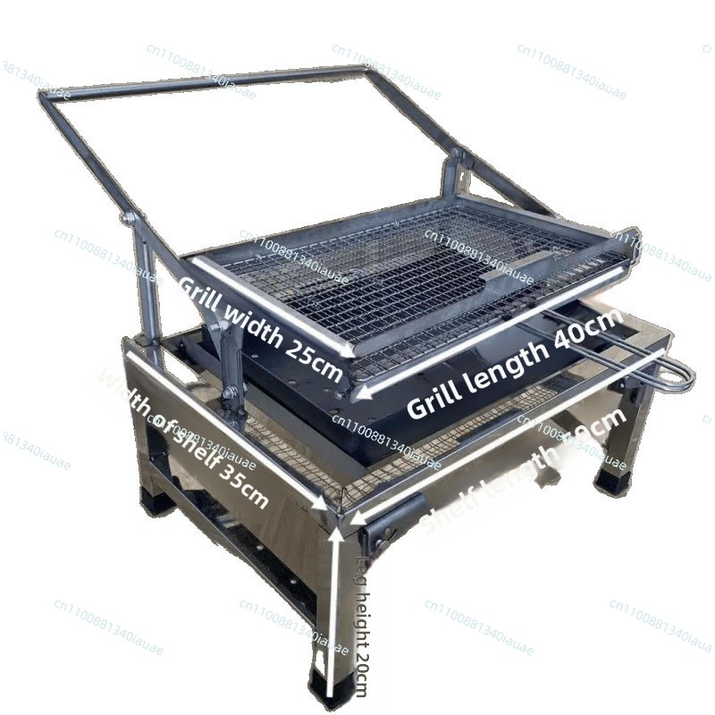 Camp Grill Portable Folding - شواية منزلية محمولة قابلة للطي للتخييم،
