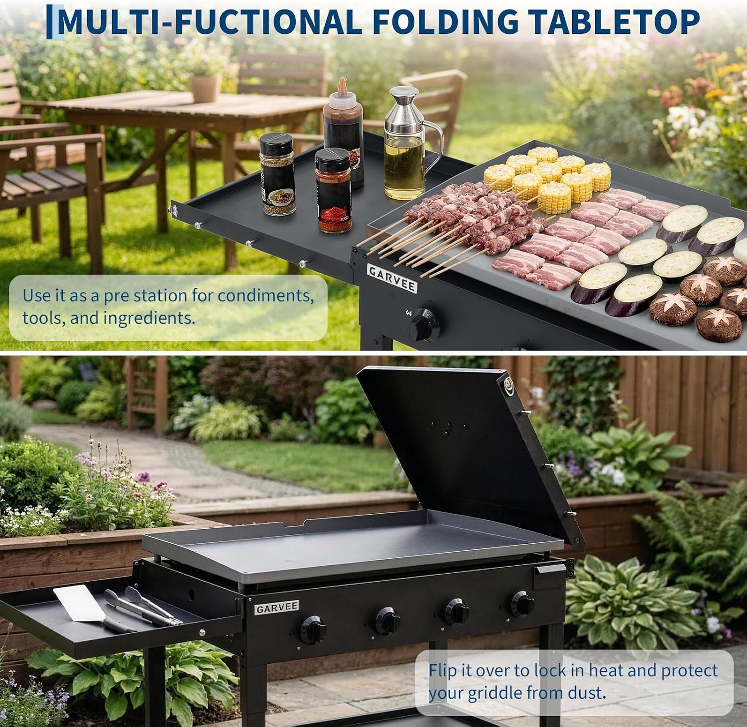 شواية مسطحة من تاكليك، مقاس 36 - مراجعة Camping Cooking Top وسعره