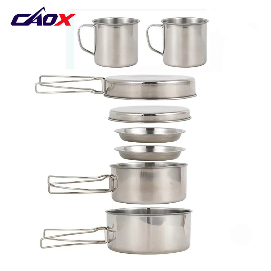 طقم أواني طهي للتخييم من CAOX  - مراجعة Camping Cooking Essentials وسعره