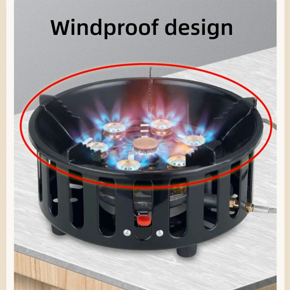 19800 واط 7-Core موقد للتخييم  - مراجعة Camping Cooking Heater وسعره