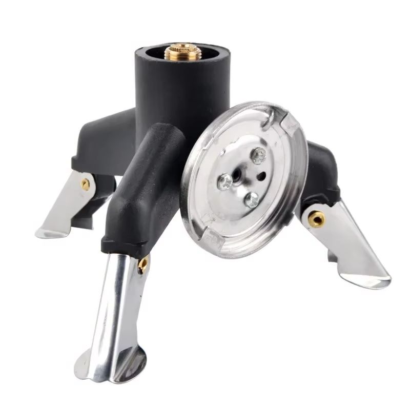 موصل محول موقد غاز محمول للتخي - مراجعة Camping Cooking Gas Stove Portable Tool وسعره