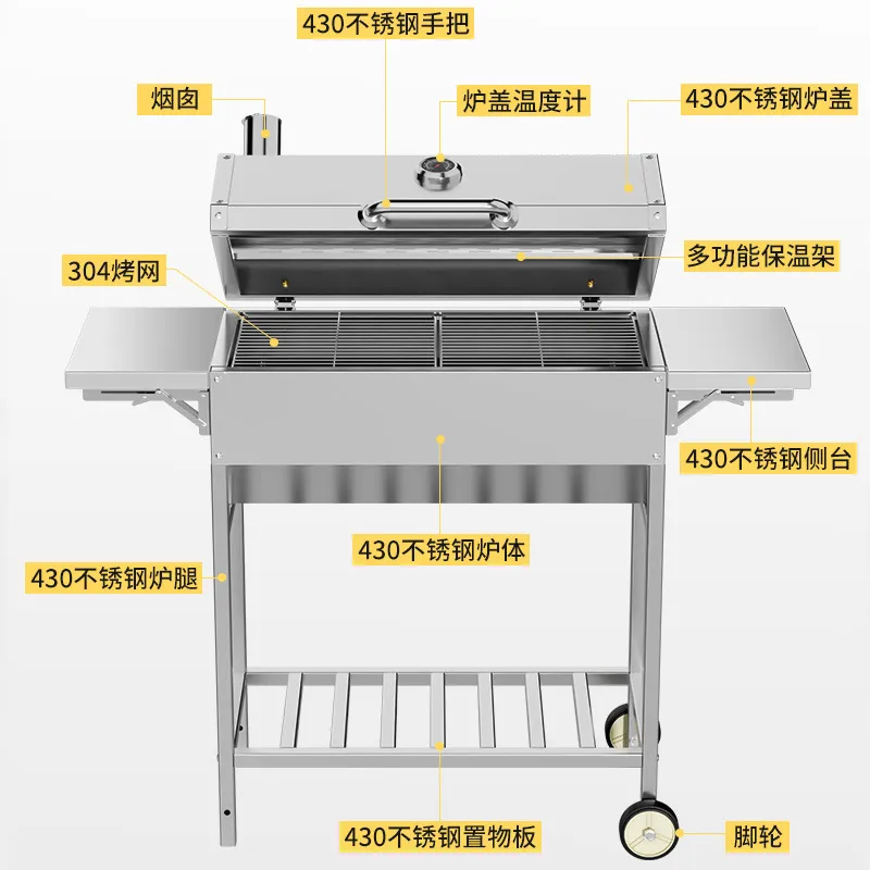 شواية فراشة من الفولاذ المقاوم - مراجعة Camping Cooking Grill وسعره