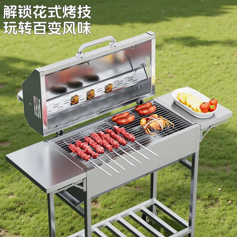 شواية فراشة من الفولاذ المقاوم - مراجعة Camping Cooking Grill وسعره