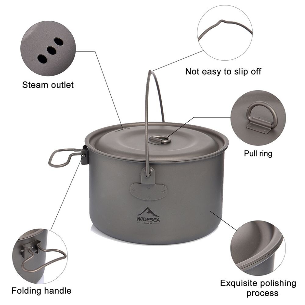 أدوات طاولة تخييم واسعة من الت - مراجعة Camping Cooking Full Set وسعره
