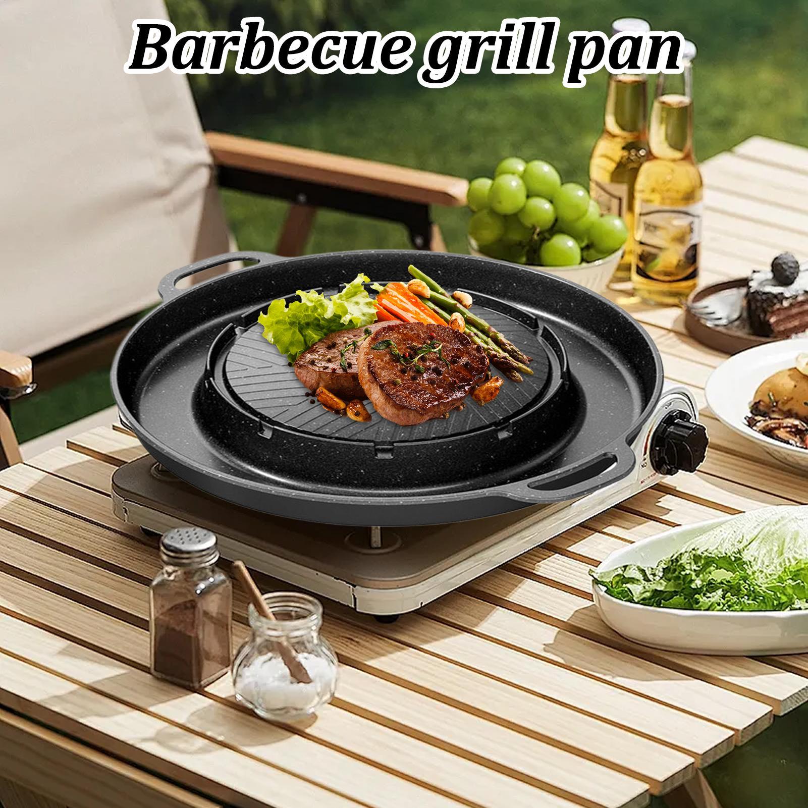 شواية 2 في 1 ومقلاة ساخنة لسطح - مراجعة Camping Cooking Top وسعره