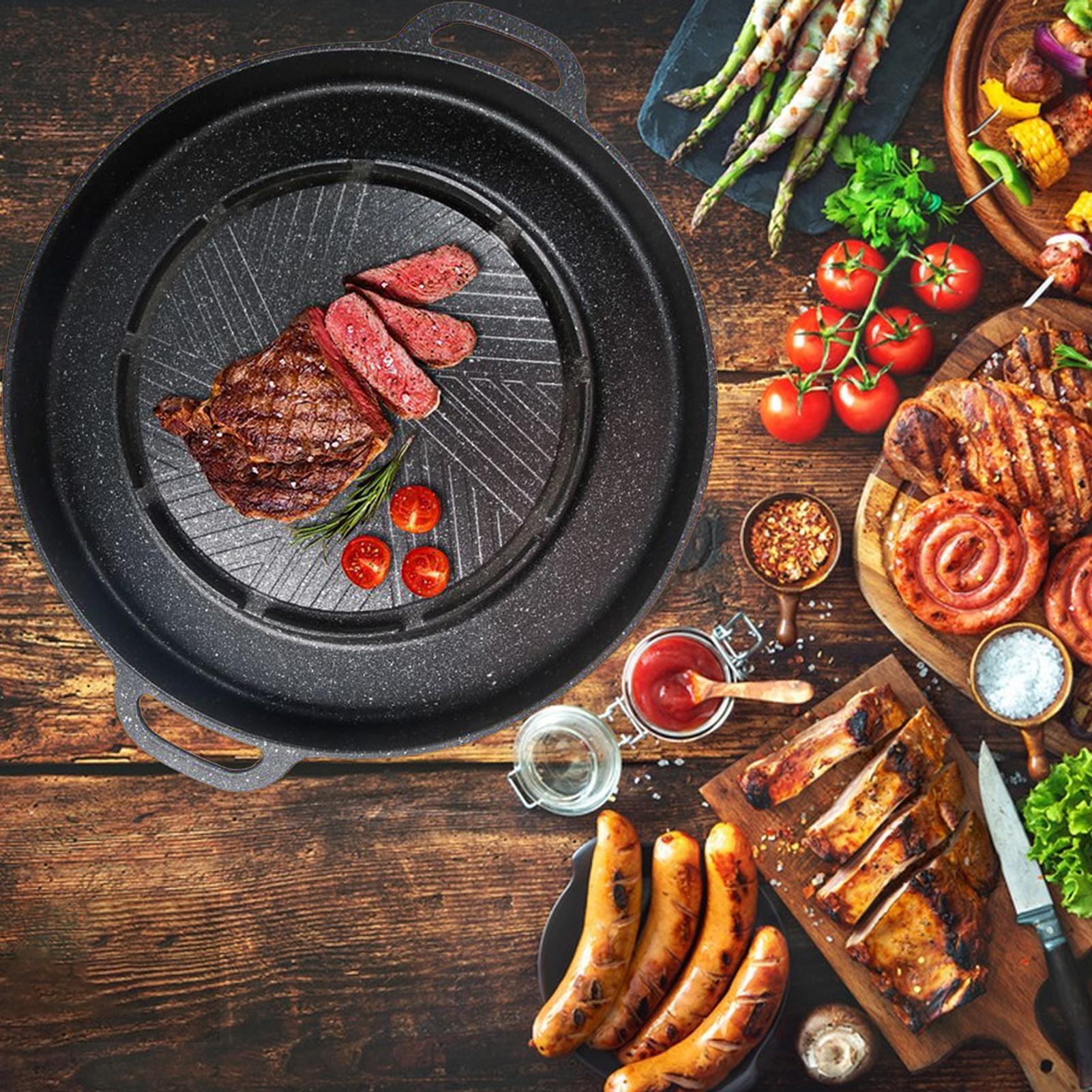 شواية 2 في 1 ومقلاة ساخنة لسطح - مراجعة Camping Cooking Top وسعره