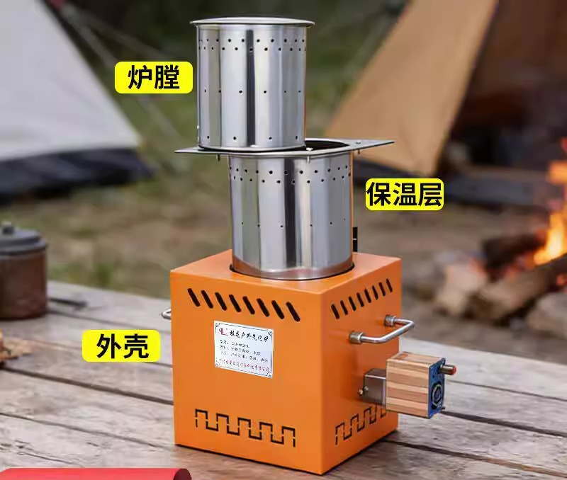 موقد خشب سميك للاستخدام الخارج - مراجعة Camping Cooking Fire Stove وسعره