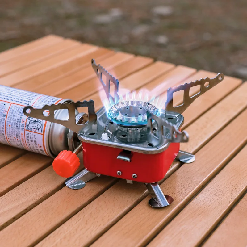 موقد غاز محمول صغير مربع الشكل - مراجعة Camp Grill Portable Folding وسعره