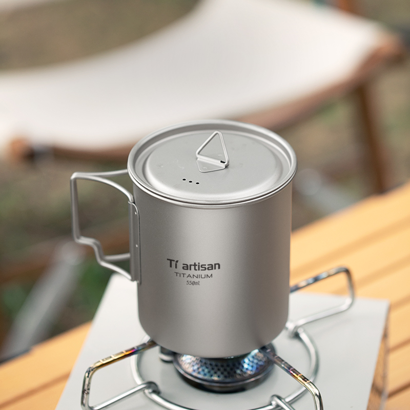 Tiartisan في الهواء الطلق التي - مراجعة Camping Cooking Pan Set وسعره