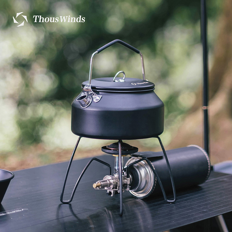 رياح خارجية-غلاية تخييم خارجية - مراجعة Camping Cooking Tin وسعره