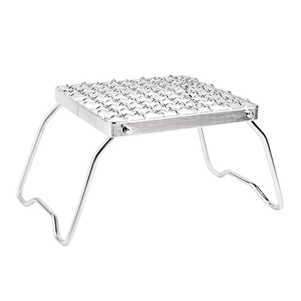 ABGG-BBQ للطي شواء شواء حامل ا - مراجعة Camp Grill Portable Folding وسعره