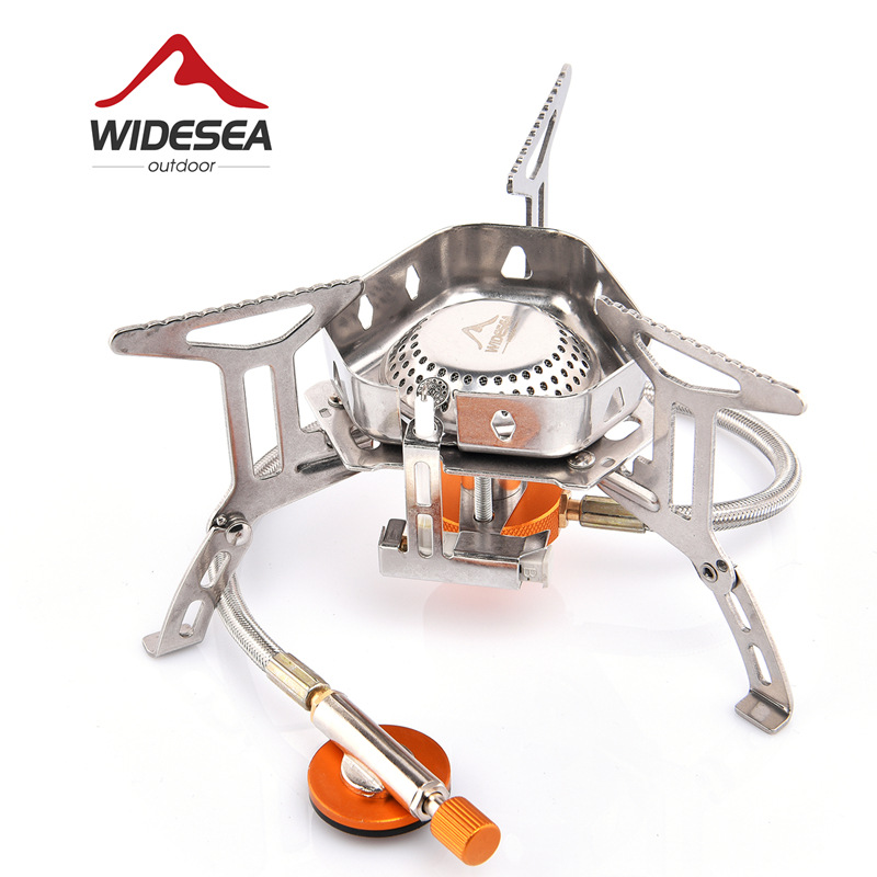 موقد غاز محمول مقاوم للرياح، ق - مراجعة Camping Cooking Gas Canister وسعره