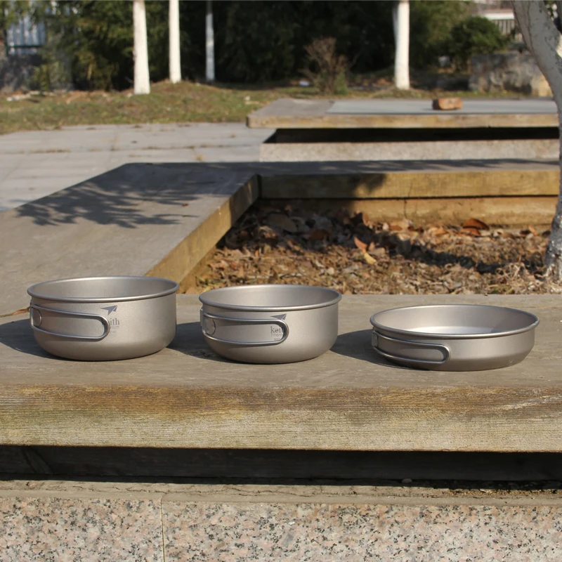 كيث 3 قطعة تجهيزات المطابخ الت - مراجعة Camping Cooking Pan Set وسعره