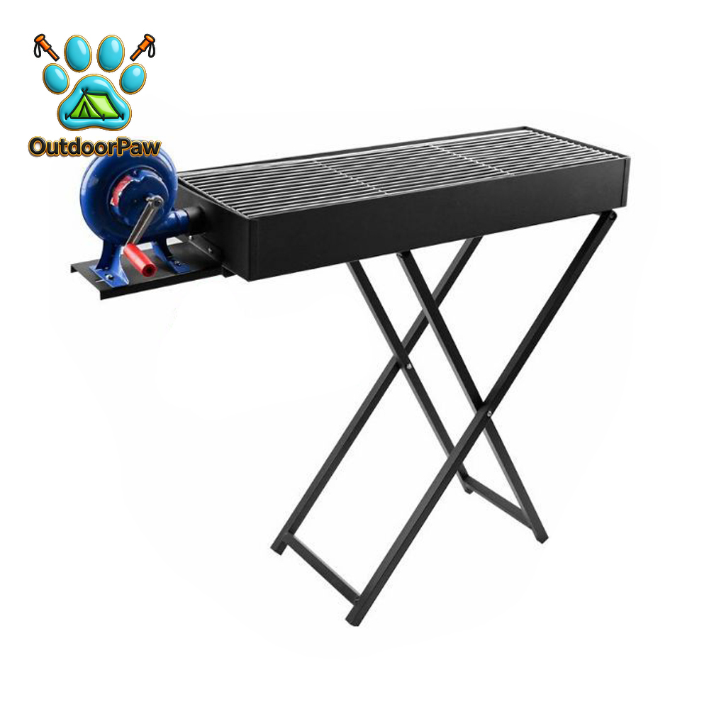 شواية فحم محمولة قابلة للطي من - مراجعة Camp Grill Portable Folding وسعره