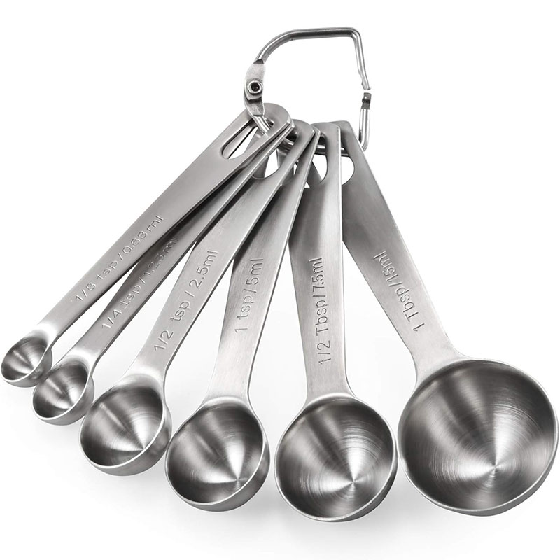 6 قطعة مجموعة ملاعق قياس الفول - مراجعة Camping Cooking Pan Set وسعره