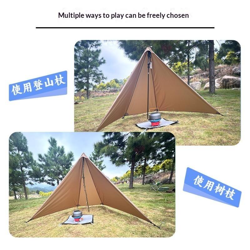 حاجز رياح لموقد التخييم مصنوع  - مراجعة Camping Cooking Fire Stove وسعره