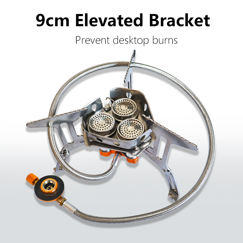 TARKA موقد غاز للتخييم 5800 وا - مراجعة Camping Cooking Heater وسعره