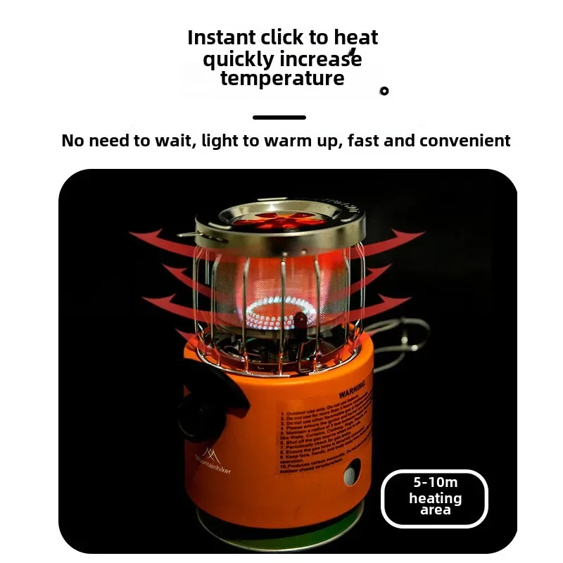 سخان غاز محمول من MOUNTAINHIKE - مراجعة Camping Cooking Heater وسعره