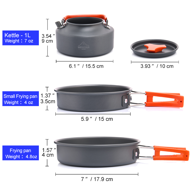 طقم أدوات طهي للتخييم في الهوا - مراجعة Camping Cooking Full Set وسعره