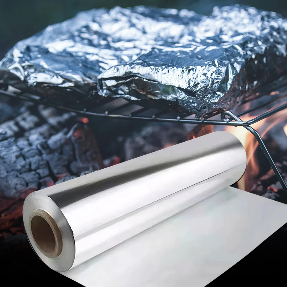 1 حزمة الغذاء الصف القصدير الق - مراجعة Aluminum Foil Heavy Duty وسعره