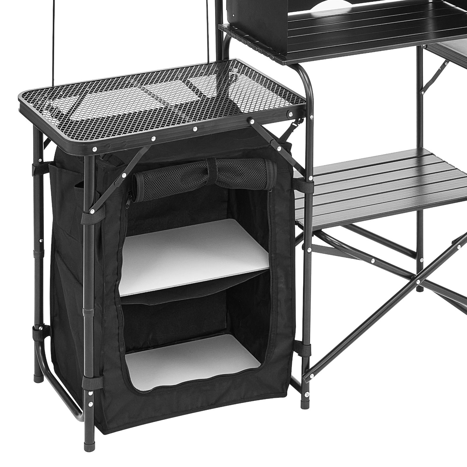 طاولة مطبخ للتخييم، طاولة طهي  - مراجعة Camping Cooking Cupboard وسعره