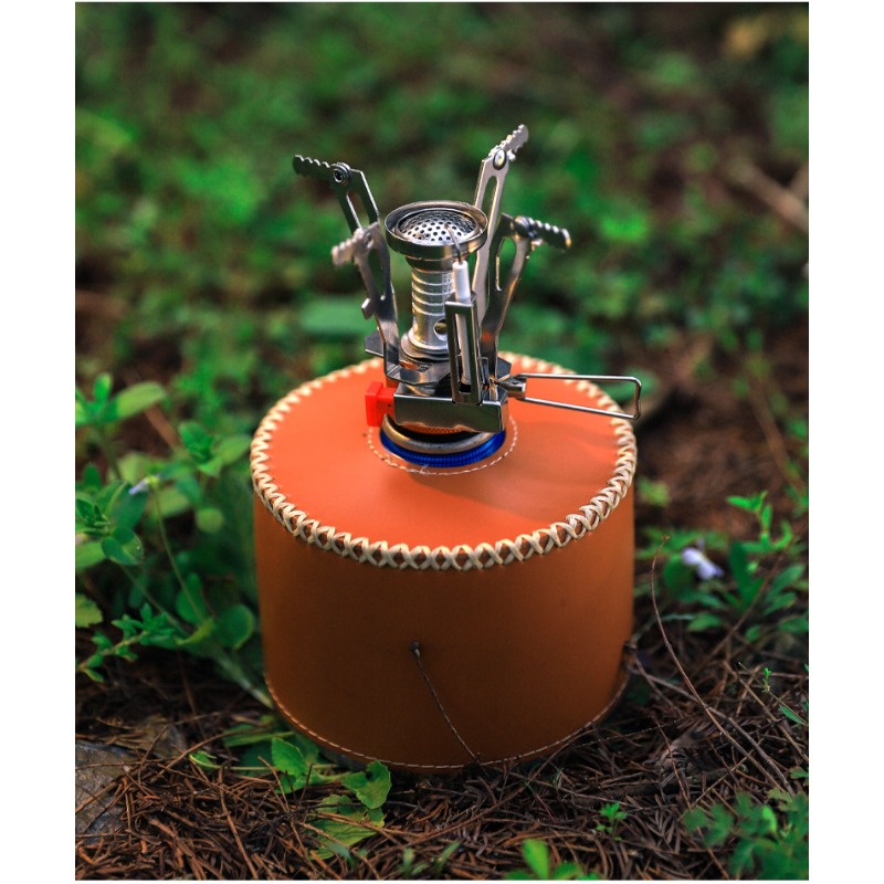 نزهة التخييم موقد صغير متكامل  - مراجعة Camping Cooking Fire Stove وسعره