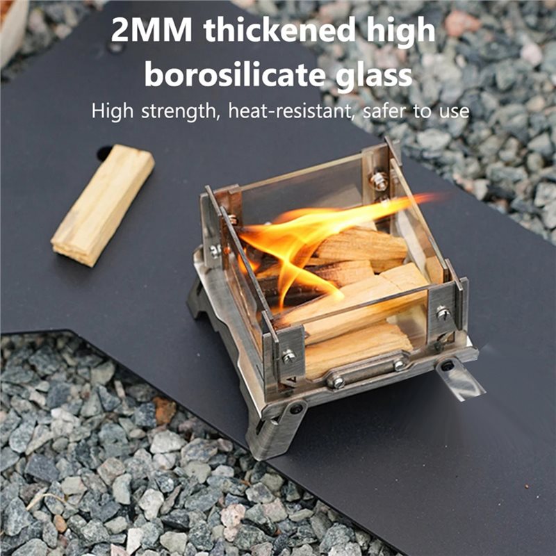 موقد تخييم خارجي M10K، شوايات  - مراجعة Camp Grill Portable Folding وسعره