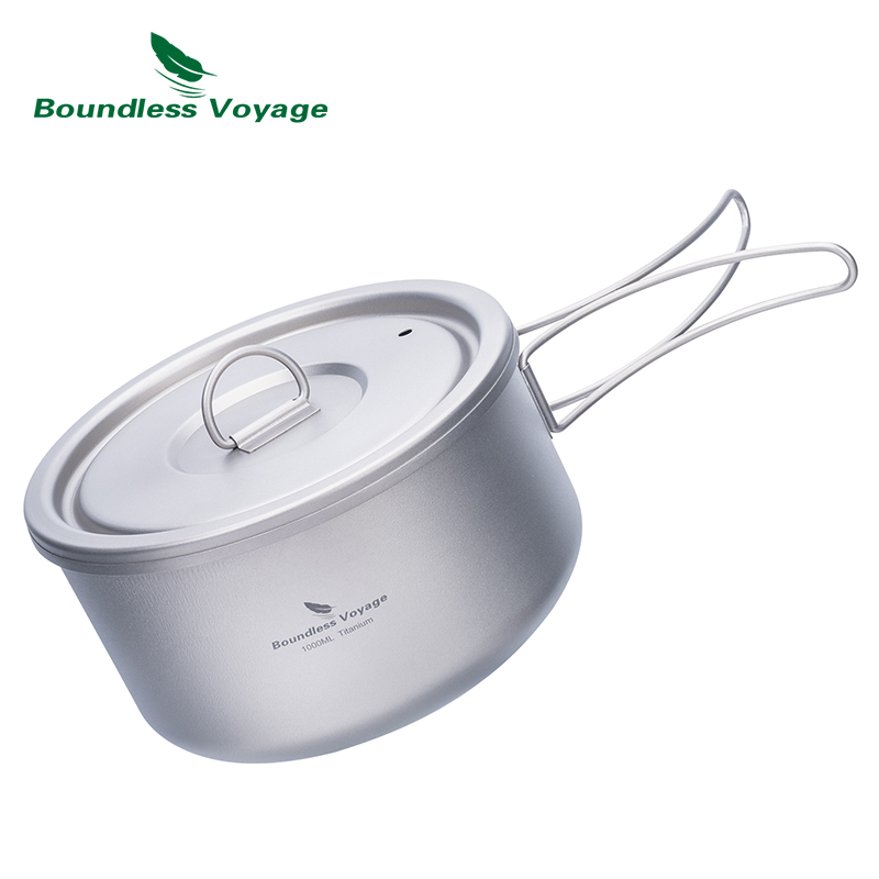وعاء تخييم من التيتانيوم بدون  - مراجعة Camping Cooking Tin وسعره