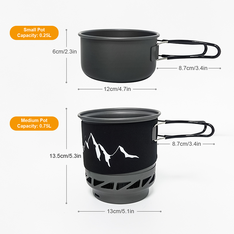 التخييم مجموعة الطبخ موقد وعاء - مراجعة Camping Cooking Cupboard وسعره
