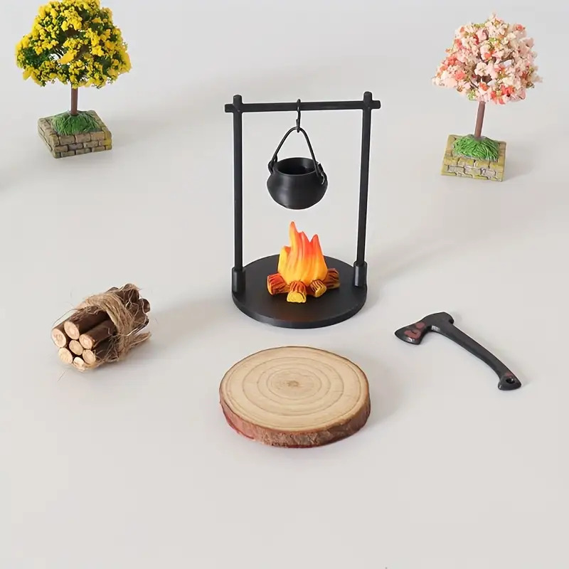 المعسكر الصغير معلقة موقد وعاء - مراجعة Camping Cooking Device وسعره