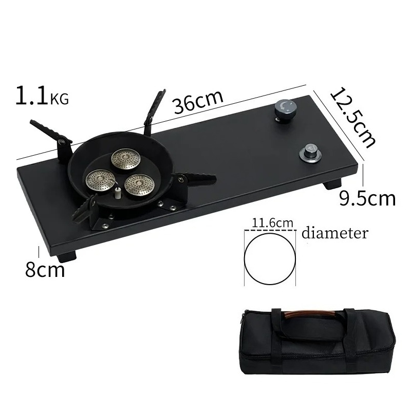 موقد غاز 0.5 وحدة موقد غاز قوي - مراجعة Camping Cooking Fire Stove وسعره