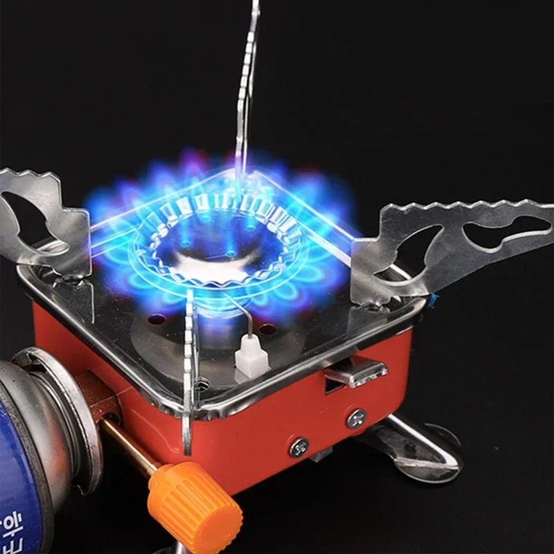 لوازم معدات التخييم خزان الغاز - مراجعة Camping Cooking Fire Stove وسعره
