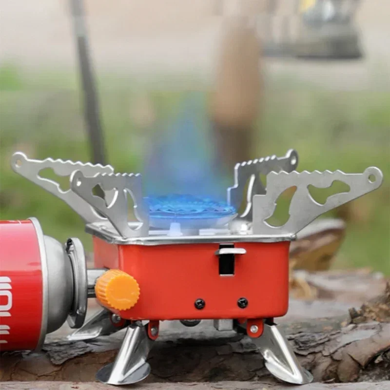 لوازم معدات التخييم خزان الغاز - مراجعة Camping Cooking Fire Stove وسعره