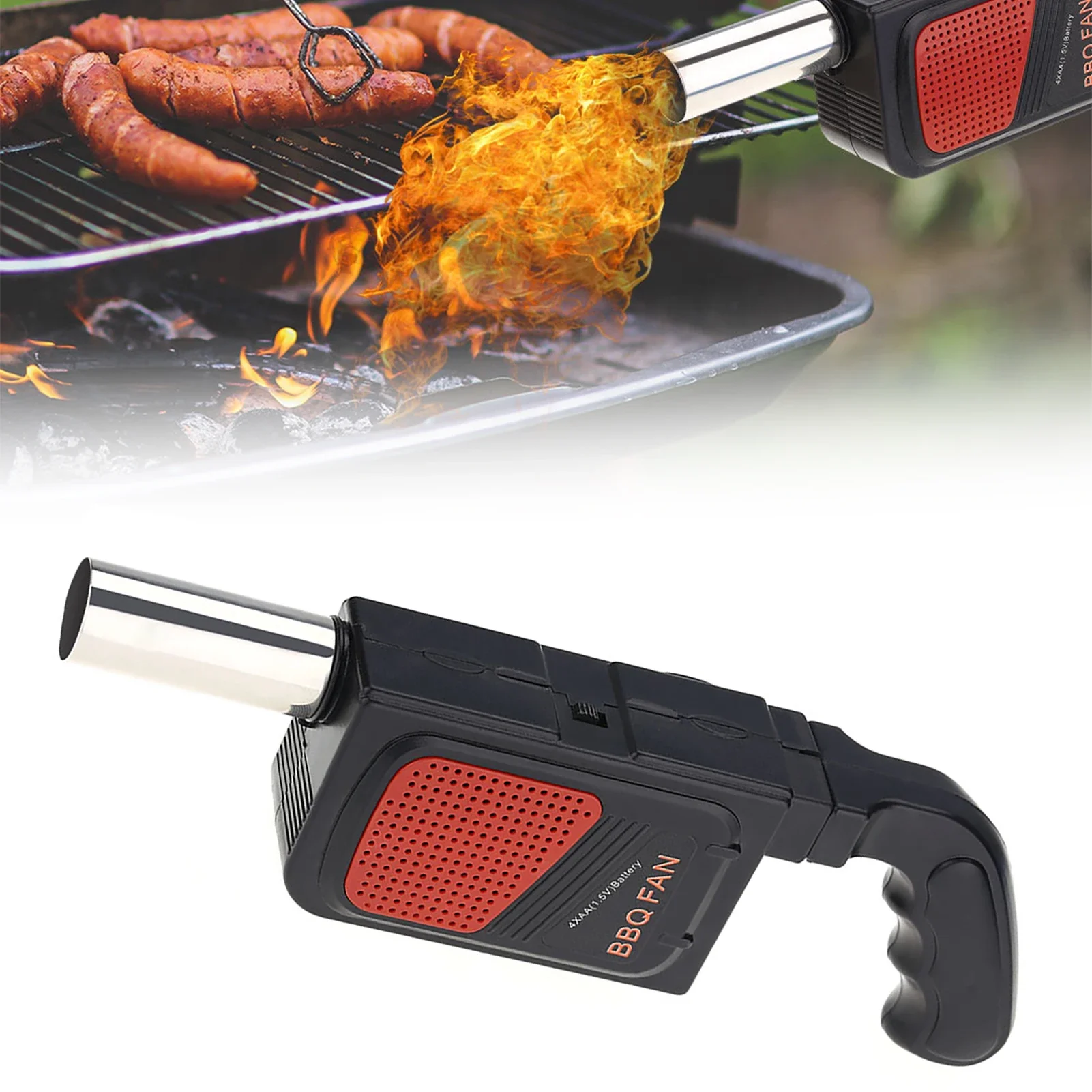 مروحة شواء كهربائية محمولة بال - مراجعة Camping Cooking Device وسعره