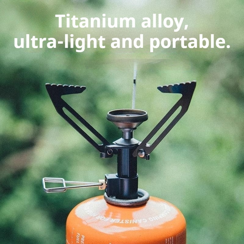 موقد تخييم خفيف الوزن قابل للط - مراجعة Camping Cooking Gas Stove Portable Tool وسعره