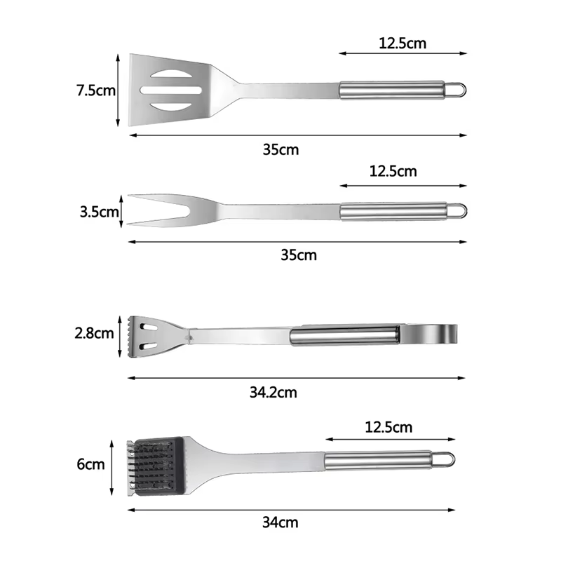 مجموعة أدوات الشواء من الفولاذ - مراجعة Camping Cooking Utensil Bag وسعره