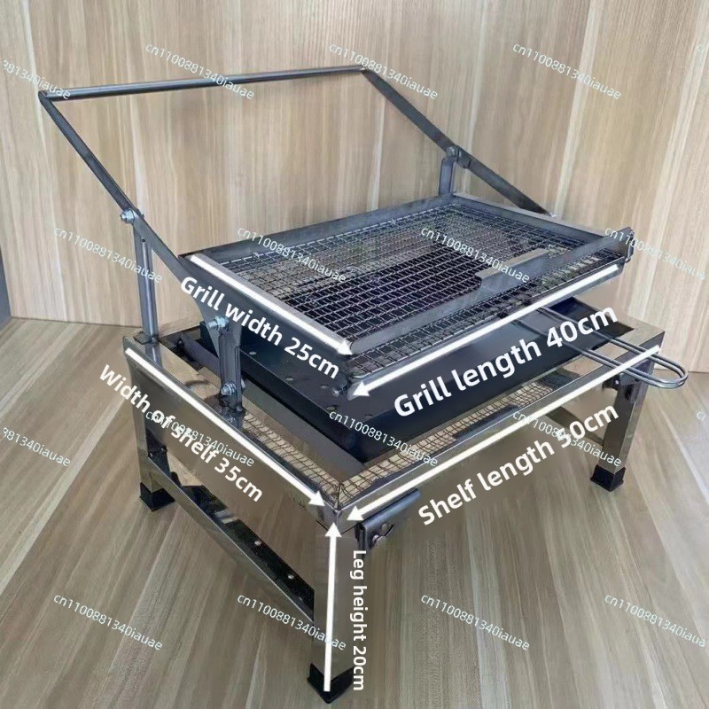 شواية منزلية محمولة قابلة للطي - مراجعة Camp Grill Portable Folding وسعره